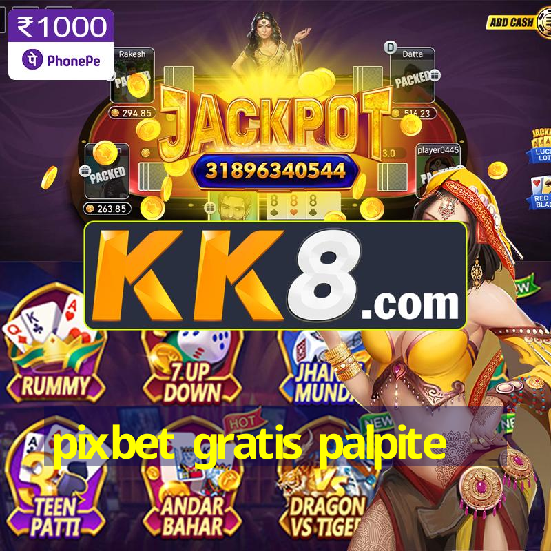 palpite gratis pixbet